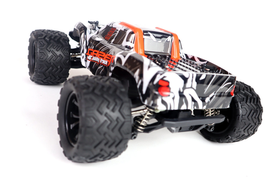 RC Elektro Monster Truck 1:14 mit 2,4Ghz, 40 km/h, Allradantrieb - LiIon - "Gaser 900"