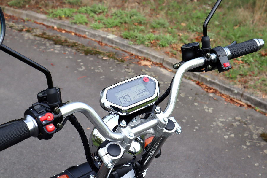 Coco Bike Fat E-Scooter mit Straßenzulassung bis zu 48 km/h schnell - mit Alu Felgen, 60V | 1500W | 12AH Akku -CP1.6