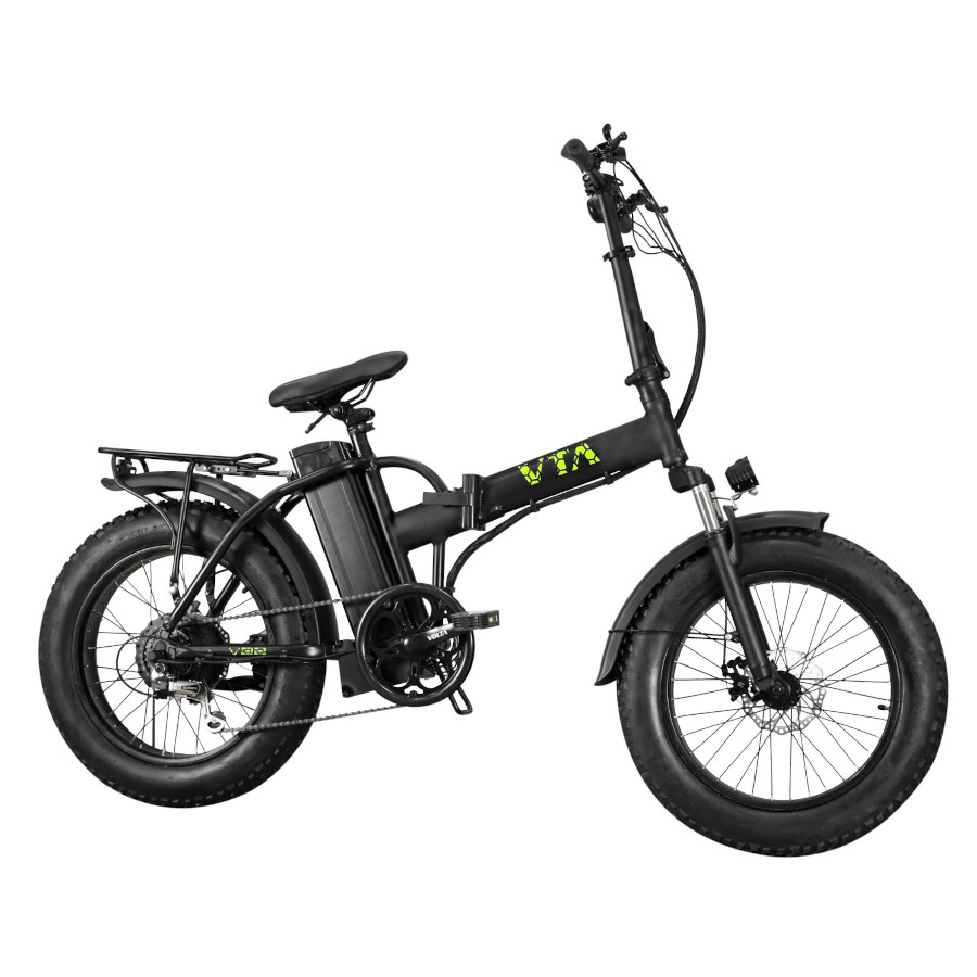 E-Bike Elektrofahrrad "Volta VB2" aus Aluminium, 48V 250W mit 10Ah Li-Ion Akku