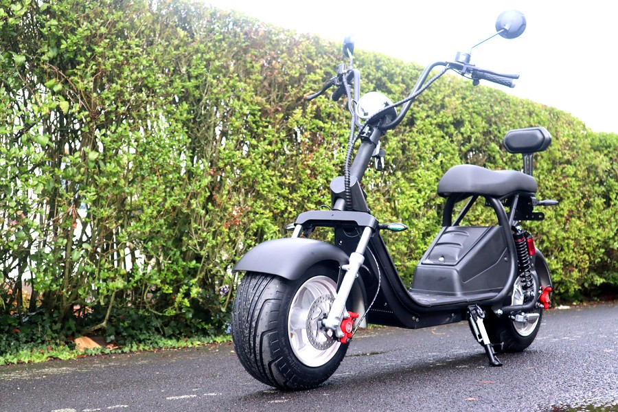 Coco Bike E-Scooter mit Straßenzulassung CP5.1 - ca. 45km Reichweite | 60V | 20AH Akku-Rot